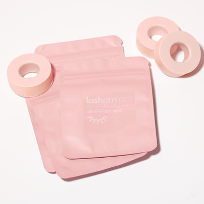 Pink Sensitive Silicone Lash Tape 1/2in